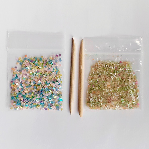 Crushed shell and star mix pack 2
